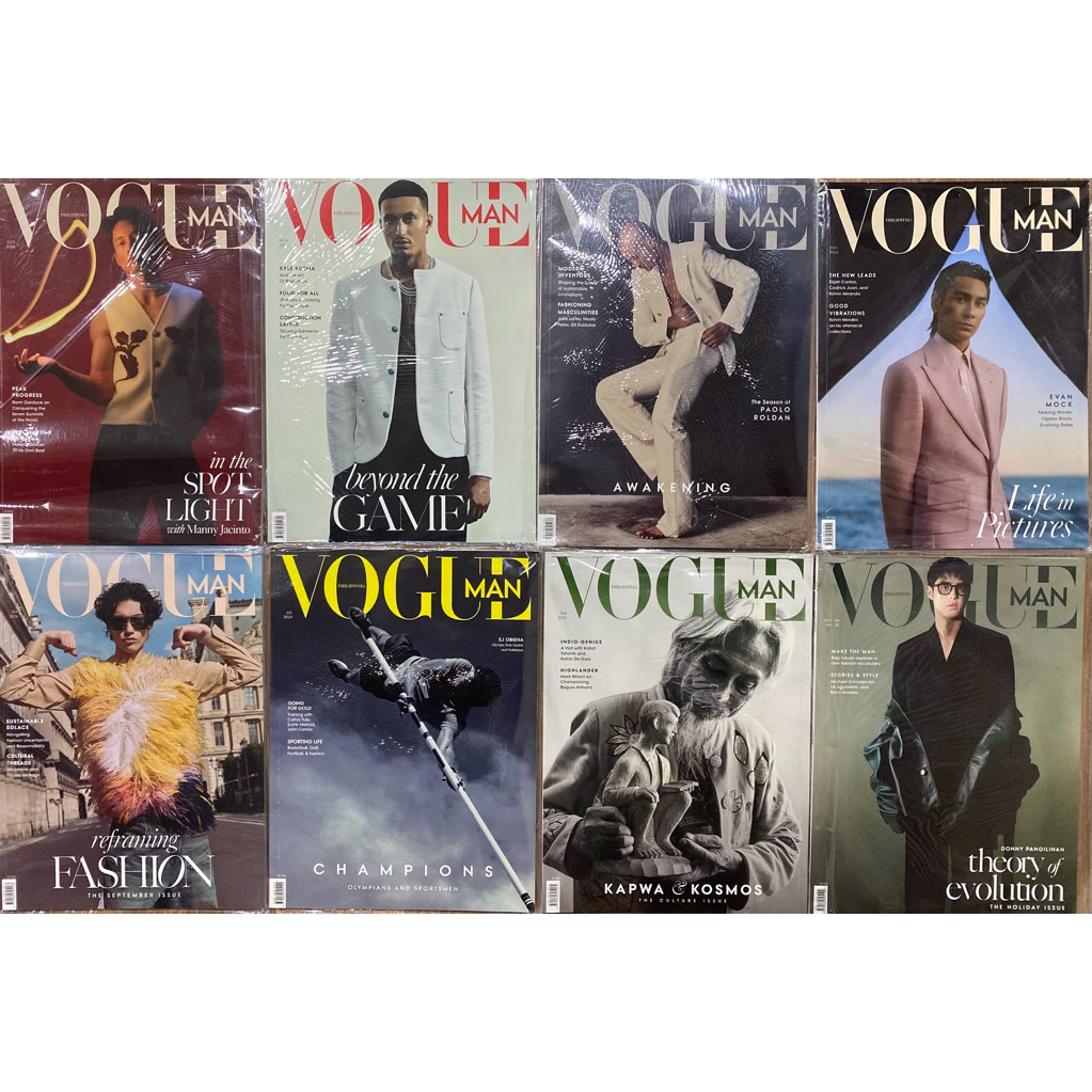 Vogue Man Philippines Magazine 2024 - 2025
