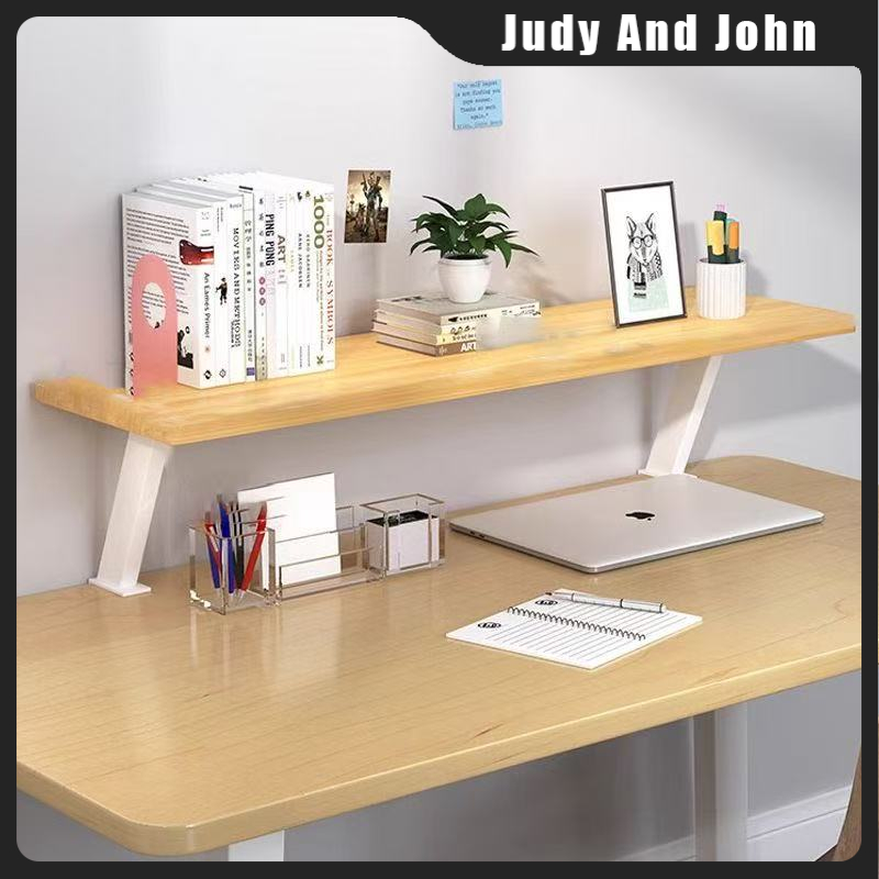 60CM Desktop Bookshelf Suspended Desk Computer Monitor Booster Monitor Stand Desk Organizer