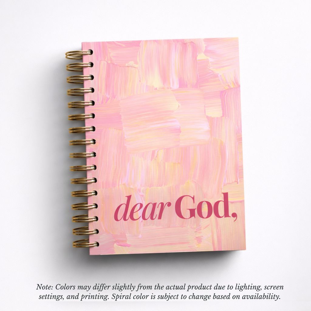 Dear God | Prayer Journal for All Ages | Devotional Notebook Journal Book