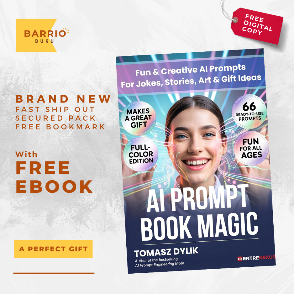 AI Prompt Book Magic by Tomasz Dylik