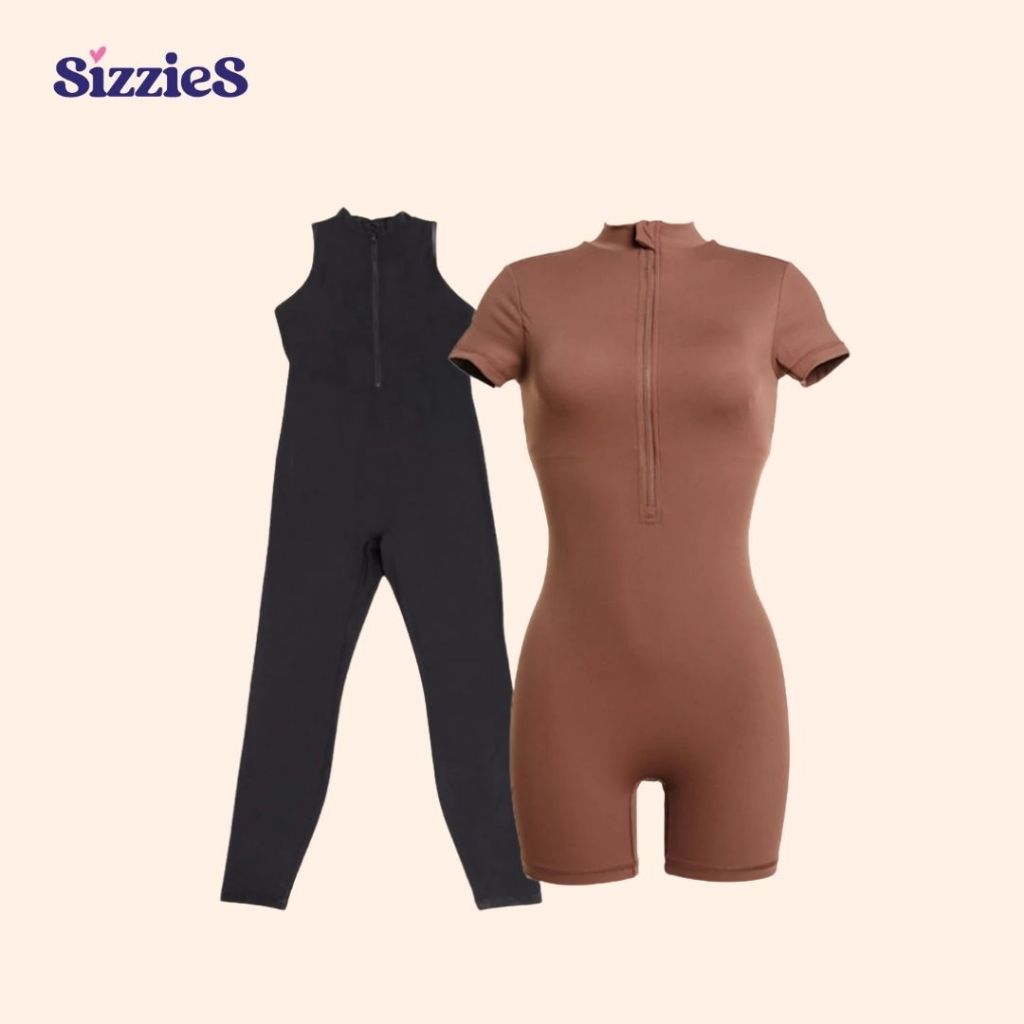 Sizzies One Piece Wonder Ultra Sculpt Collection SET (Shortcut + Boss Babe Jumpsuit) by Alex Gonzaga