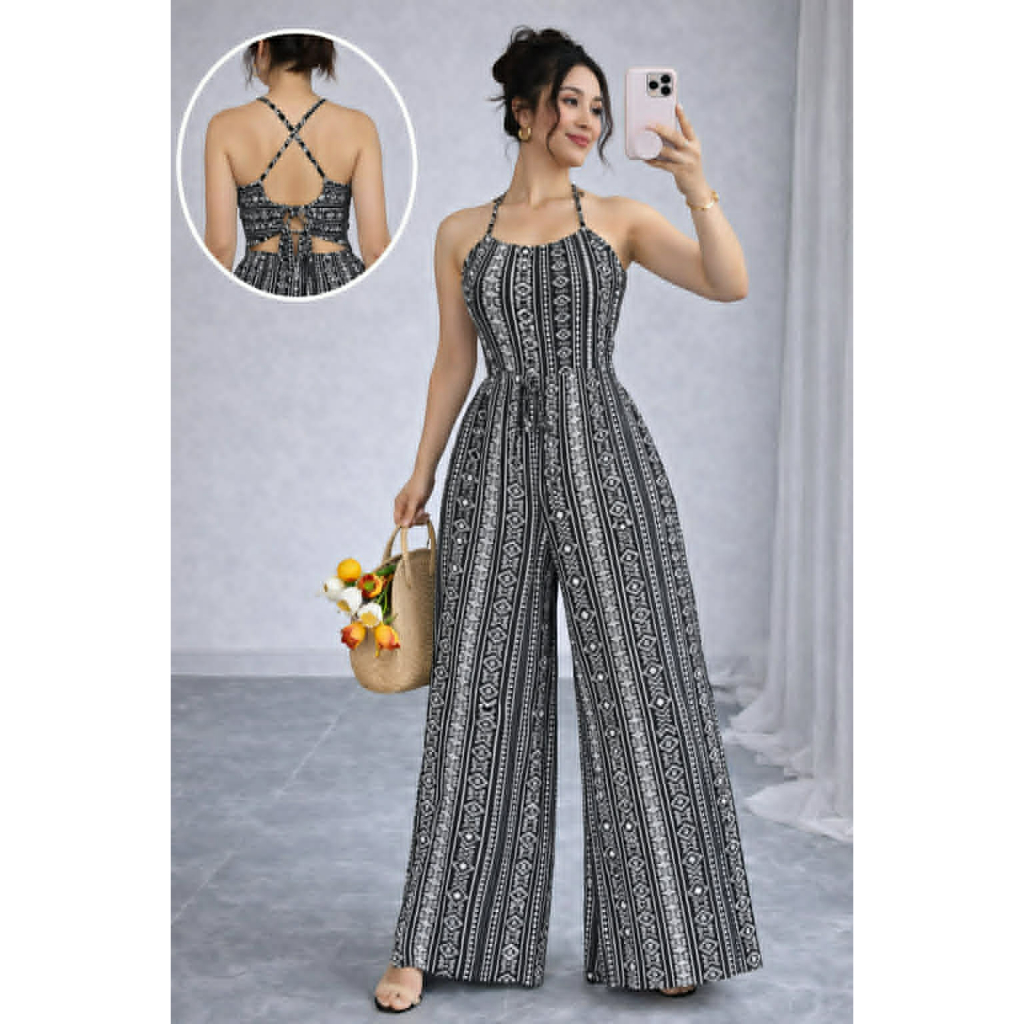 JXC Jenica Sexy backless Jumpsuit for Women