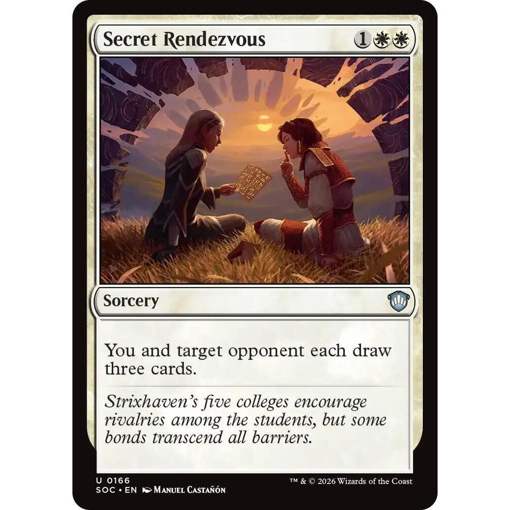 MTG Secret Rendezvous 166 - Secrets of Strixhaven (SOC)