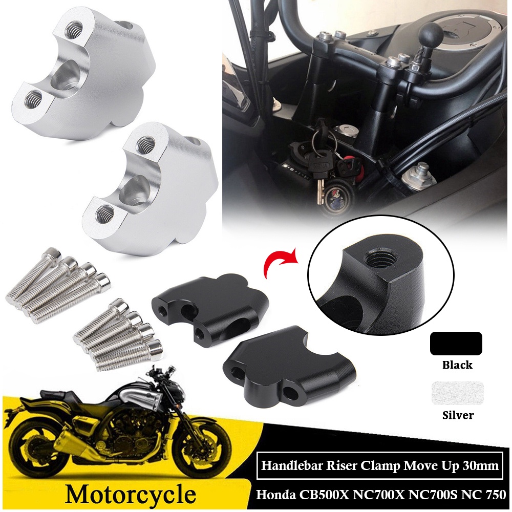 Handlebar Riser For Honda CB500X CB500F NC700X NC700S NC750X NC750S DCT ...