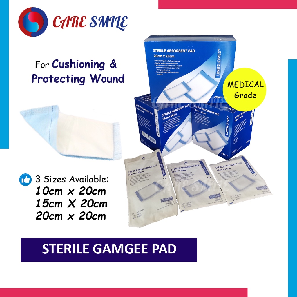 Sterile Gamgee Pad Sterile Absorbent Pad - High Absorbency Non-Woven ...