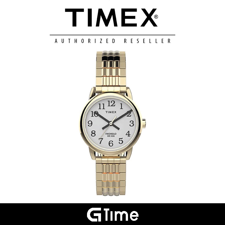 [Official Warranty] Timex TW2V06000 Women's Easy Reader Perfect Fit