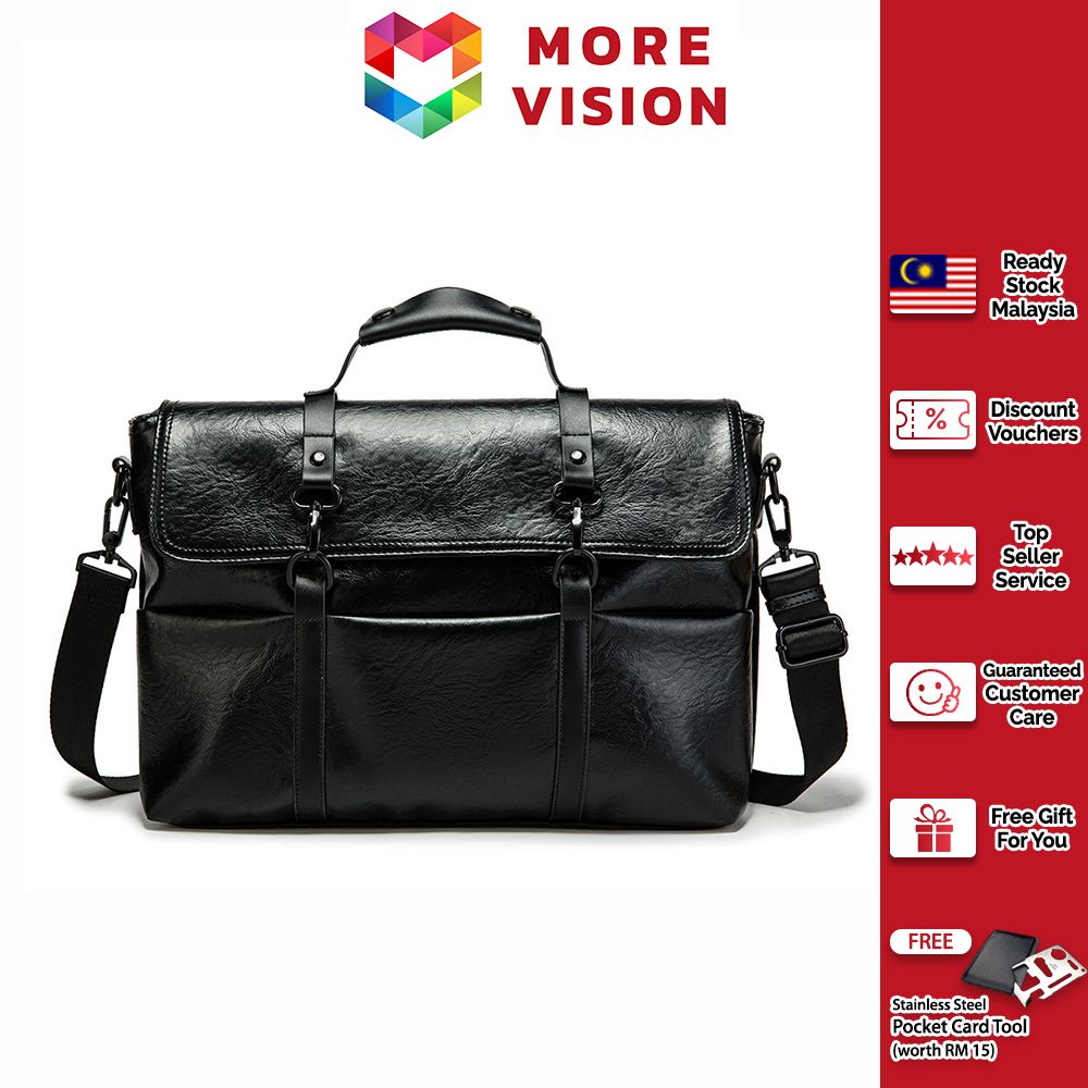 MV Bag Hand Carry Shoulder Fashion Sling Messenger Business Men Casual