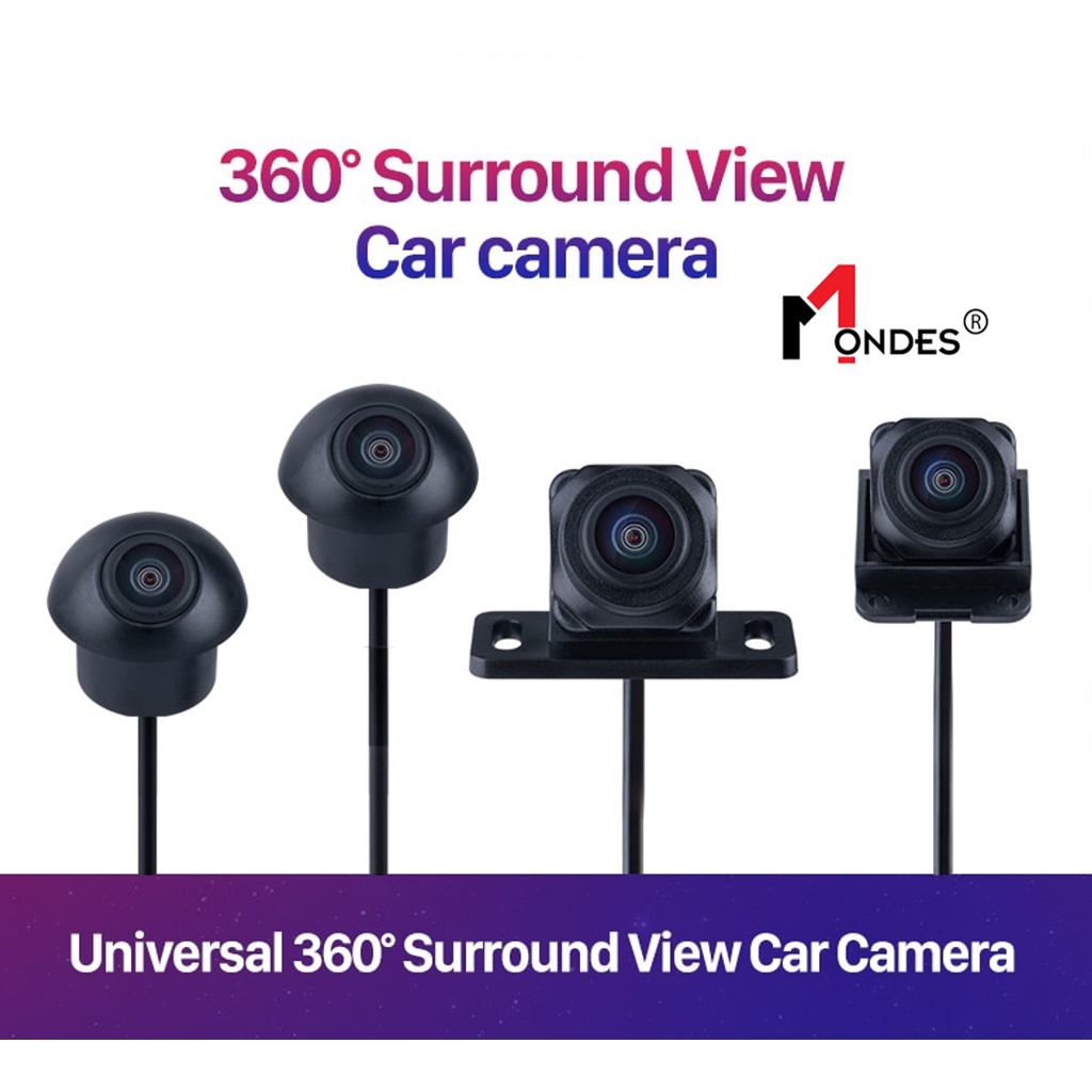 MONDES 360 View Camera 3D Birdeye Camera HD Camera Android 1080P For