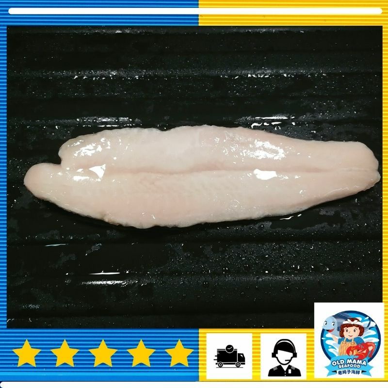 Perch Fish Fillet (Fresh Water) / 淡水卢鱼片 (400-500gm/pcs) Fresh Seafood Ikan - Old Mama Seafood