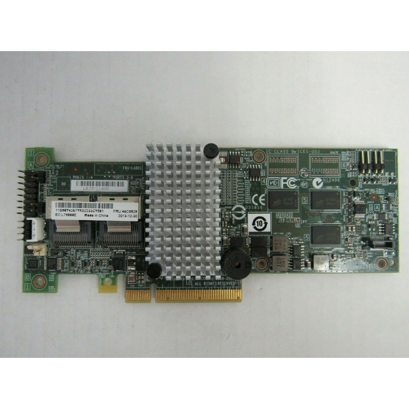 46C8929 IBM Serveraid M5014 SAS/SATA Controller 6Gb/s PCIe System x Ready Stock No Battery