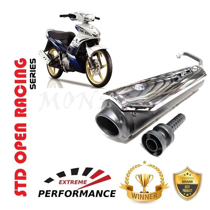 LC135 135LC LC V1 28mm Ekzos Std Open exzos Racing Sport Exhaust Pipe