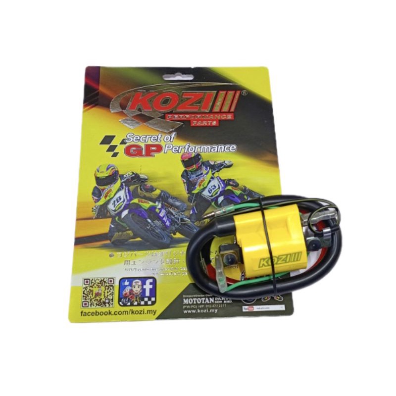Coil Plug Racing Kozi Honda Ex5 Dream Kriss Gbo Y110 Lc135 Universal Shopee Malaysia