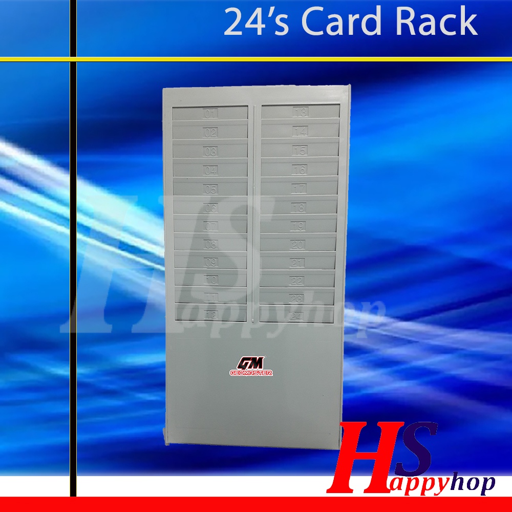 Time recorder Punch Card Machine Card Rack 24's slot Shopee Malaysia
