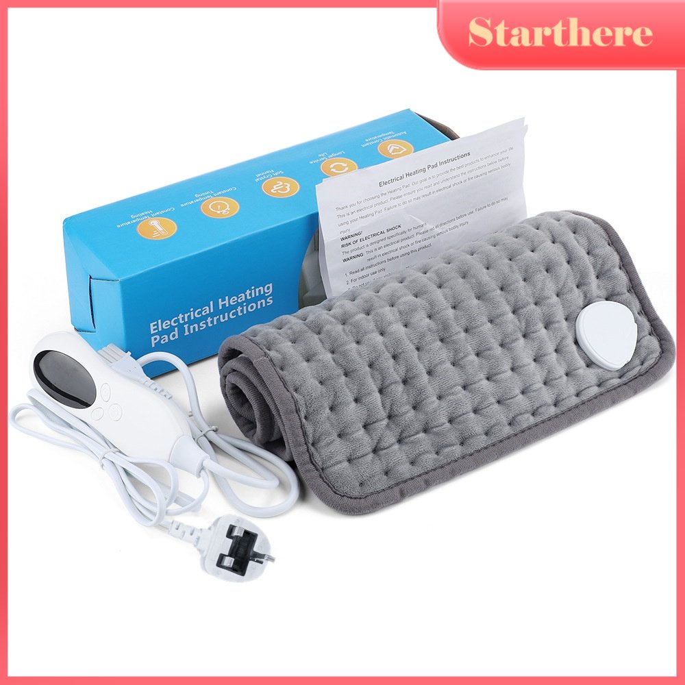 【MY Ready Stock】 30cm×60cm Heating cushion physiotherapyheating pad small electric blanket ten level timing