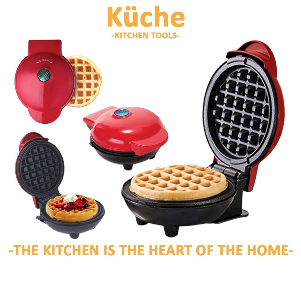 KUCHE Waffle Maker Dessert Electric Maker Machine Breakfast Waffle Maker Pancake Bakeware Pan