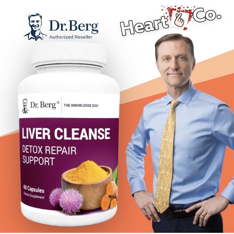 Dr. Berg's Liver Cleanse Detox & Repair Capsules Shopee Malaysia
