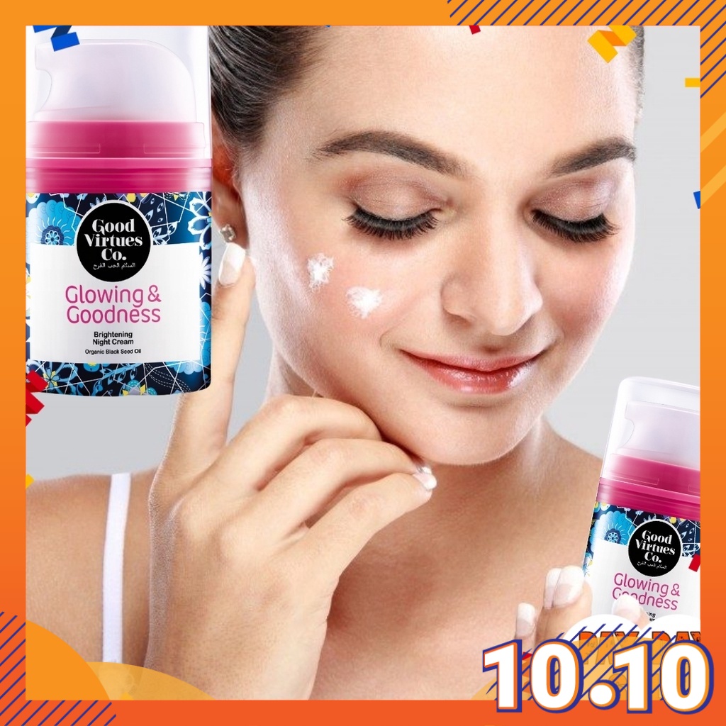 G9 Good Virtues Co Brightening Night Cream 45ml Women Halal