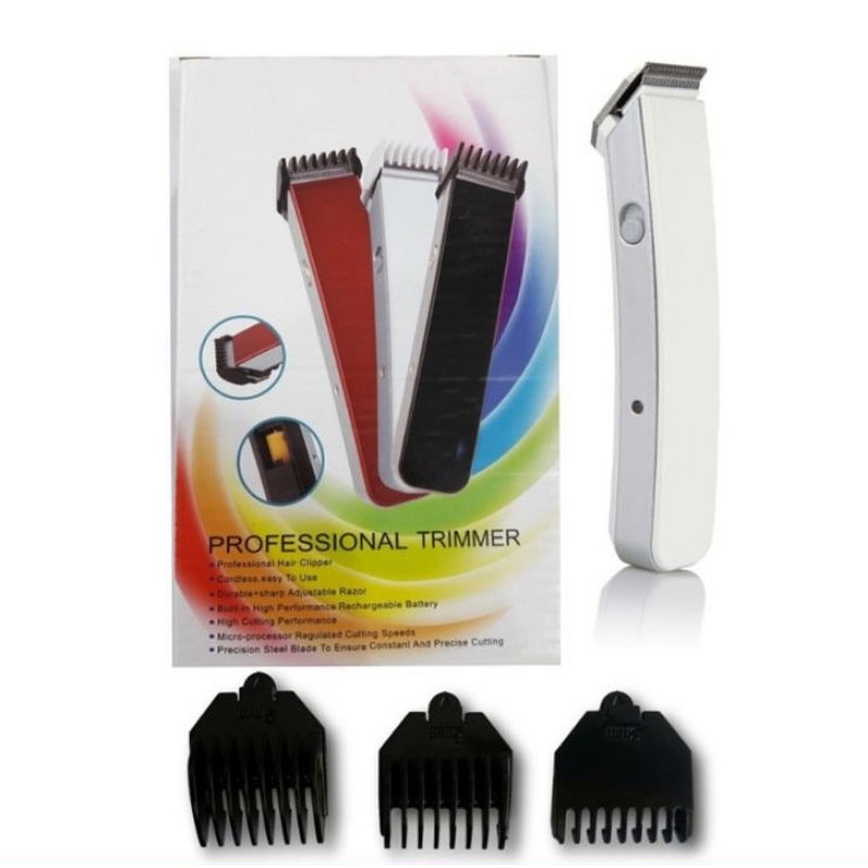 Rechargeable Cordless Adjustable Razor Blade Hair Cutter Trimmer Shaver