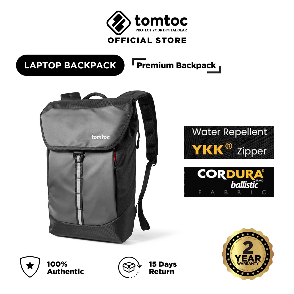 tomtoc A62 Flap Laptop Backpack Laptop Bag / MacBook Bag / Huawei
