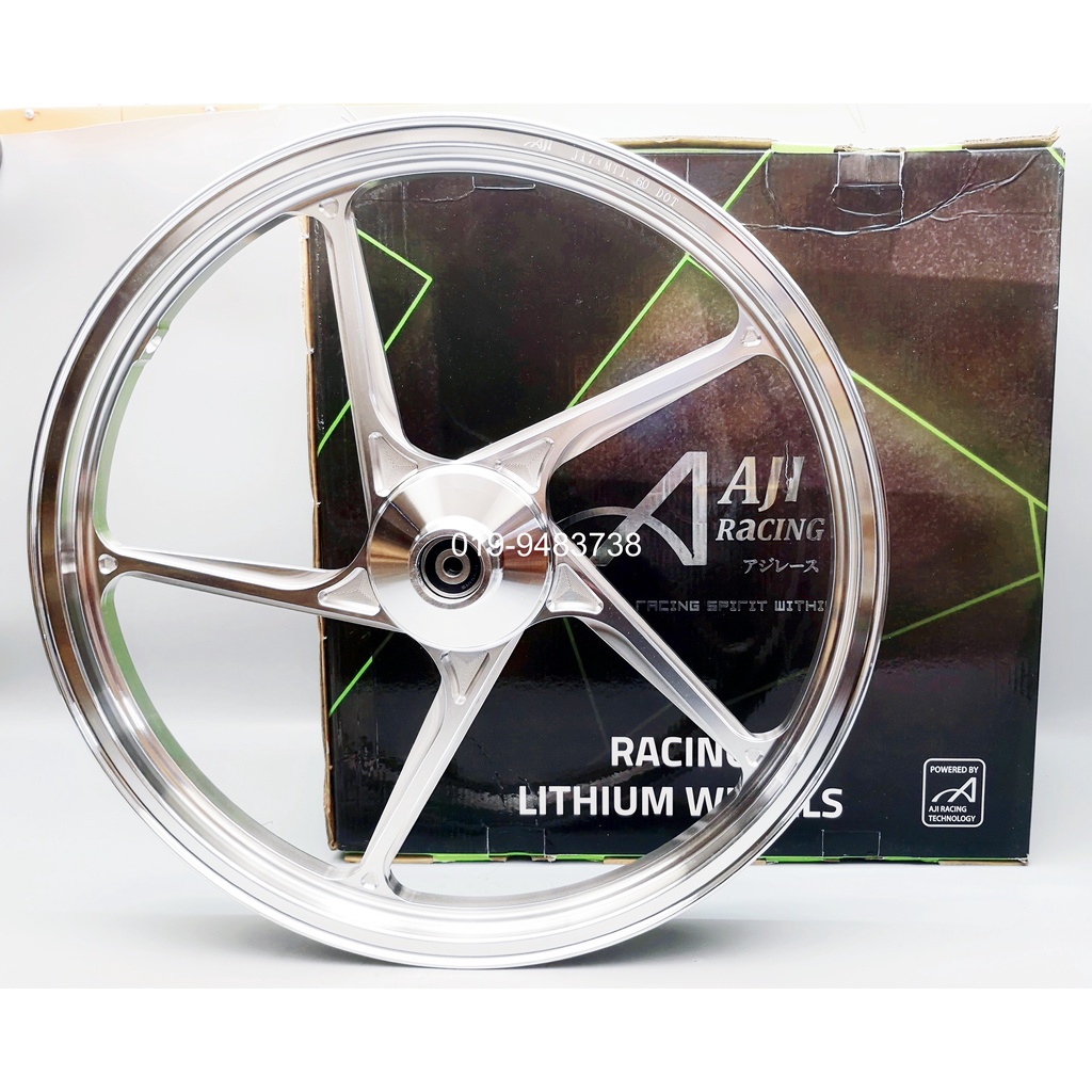 Aji Racing Sport Rim Set Y15zr V1 V2 Custom Hub Wheels 511full Cnc Ver 160160 X 17 Shopee 0224