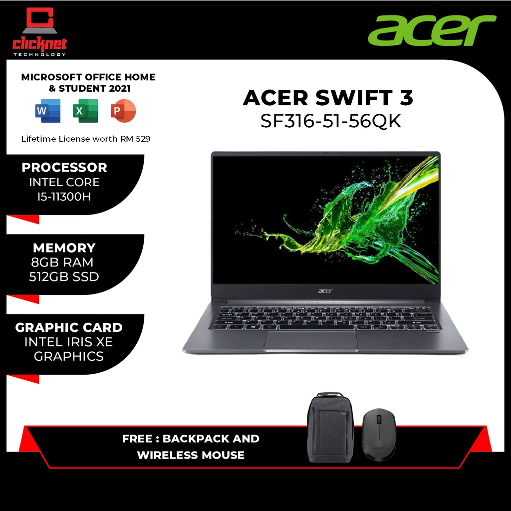 Cadre/bordure Avant Pour Acer Swift SF316-51 (SFX16-51G) - Référence 60.ABDN2.003 - Neuf Original Acer