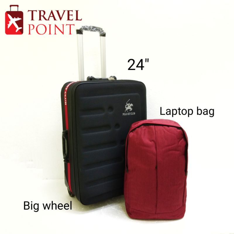 Ready stock Malaysia 25inch EXPANDABLE LUGGAGE COTTON POLYESTER NYLON