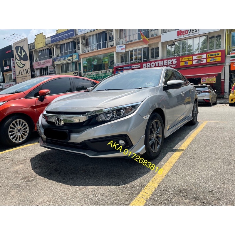 Honda Civic Fc Facelift 2019 2021 Modulo Bodykit With Paint Shopee