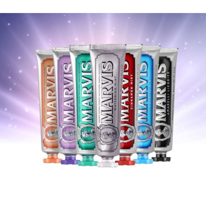 Marvis Toothpaste From Italy 85ml, Cinnamon, Classic Strong, Anise