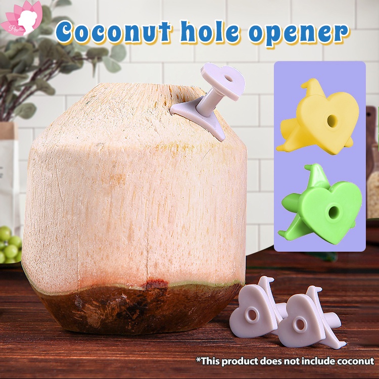 【Random color】Coconut Hard Manual Opener Kitchen Catering Tool Drinking Coconut Water Punch Tool