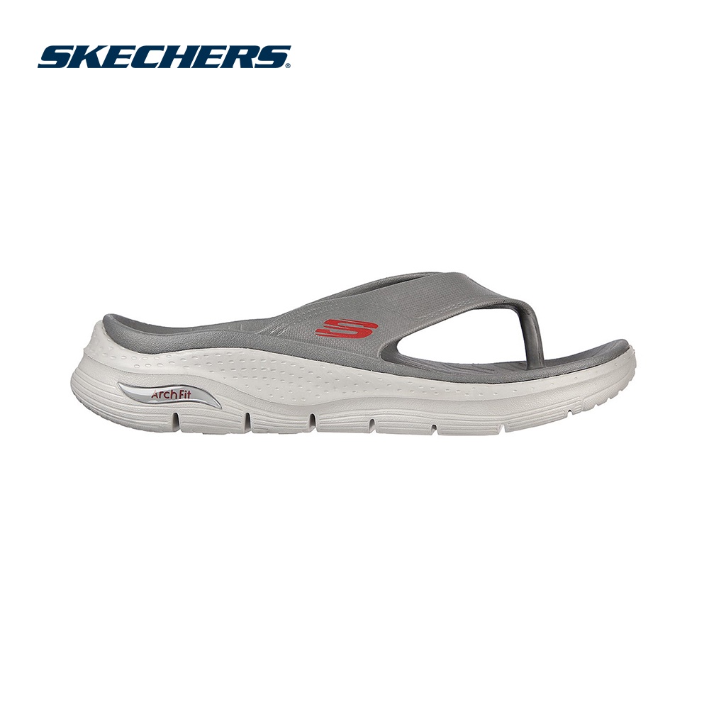 Skechers Men Foamies Arch Fit Sandals 243158CHAR Shopee Malaysia