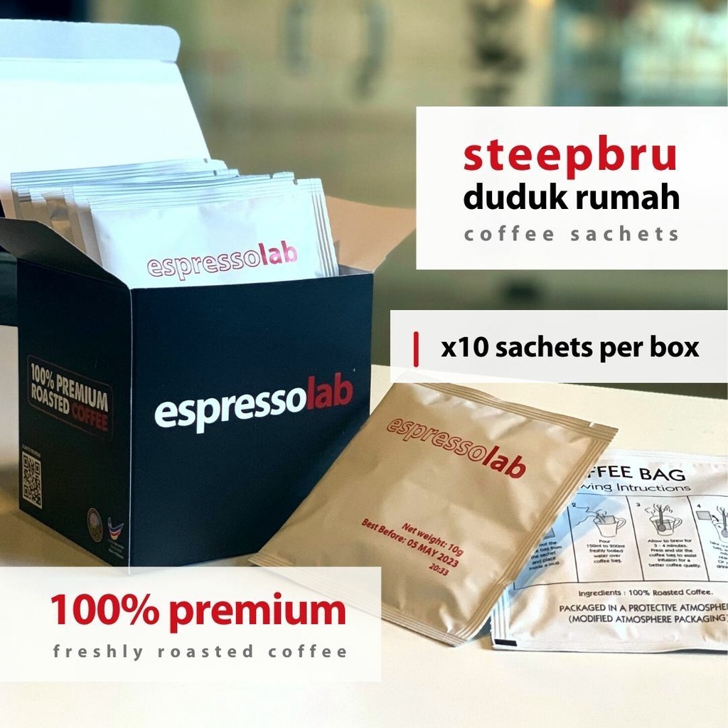 [ BEST SELLER ] steepbru duduk rumah - coffee sachets