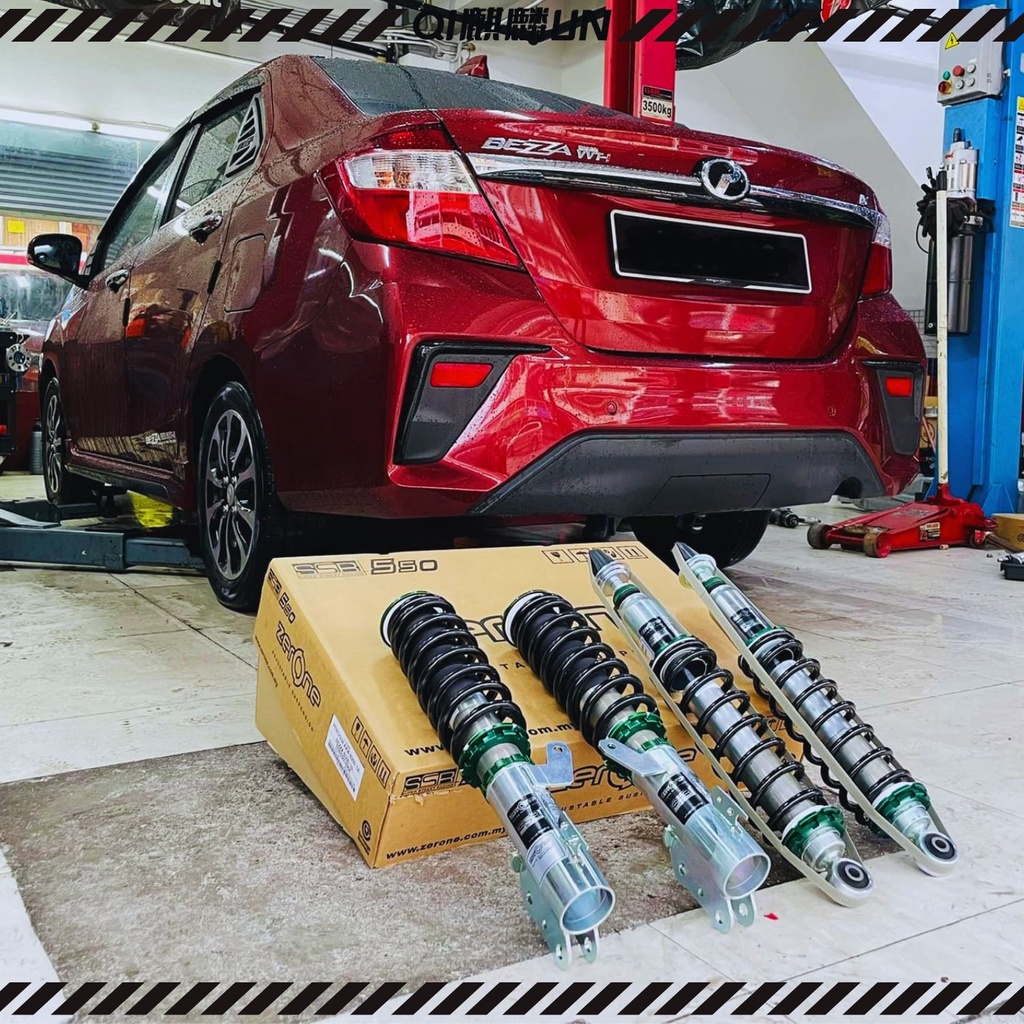 Perodua Axia / Bezza ZERONE SSR550 HILO SOFT HARD ADJUSTABLE