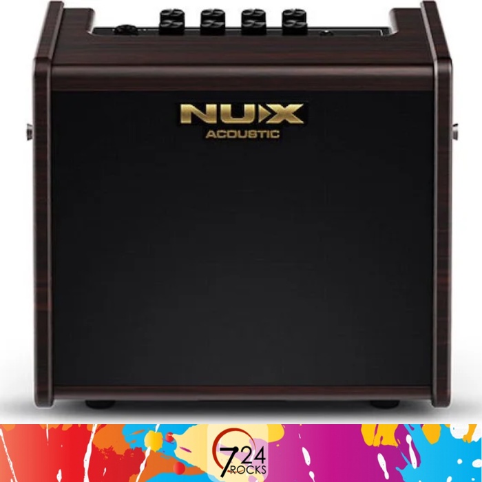 NUX AC25 Stageman 25Watt Rechargeable Battery Powered Acoustic Guitar