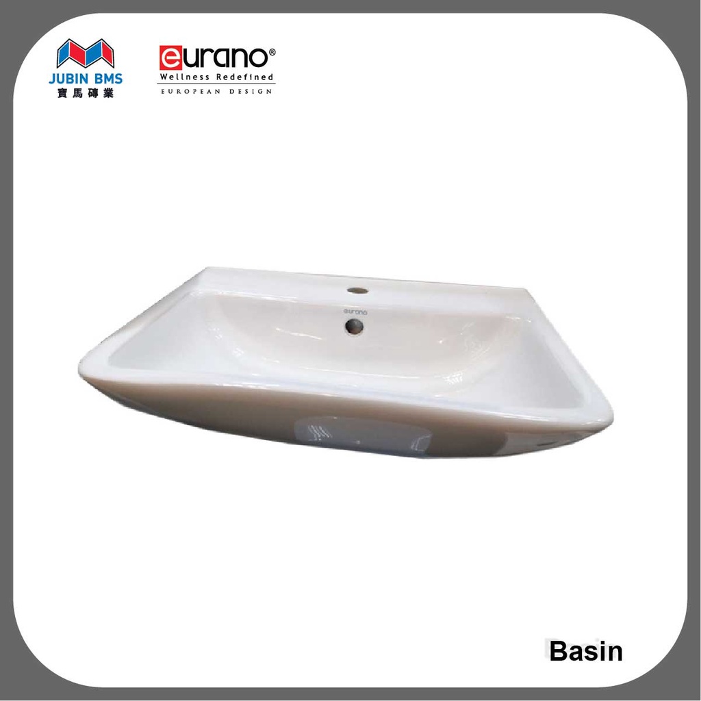 EURANO WB1020 Ceramic Basin Wall Hung | _Jubin BMS | Shopee Malaysia