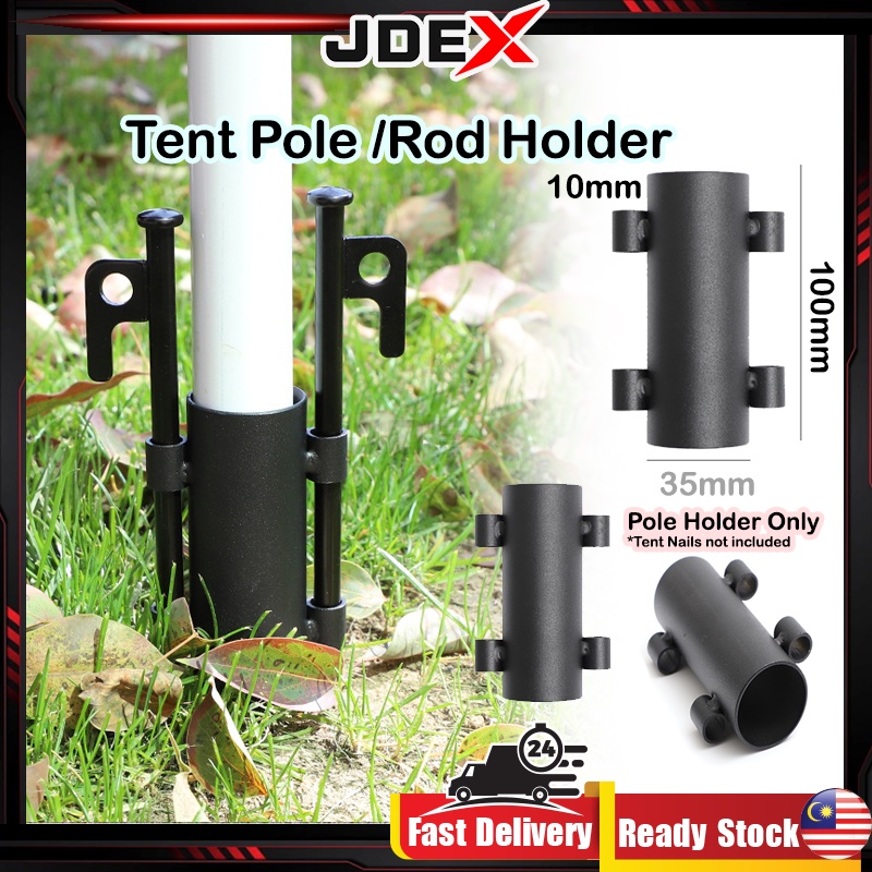 Tent Pole Holder Tent Peg Holder for Flysheet Tarp Camping Tent Nail