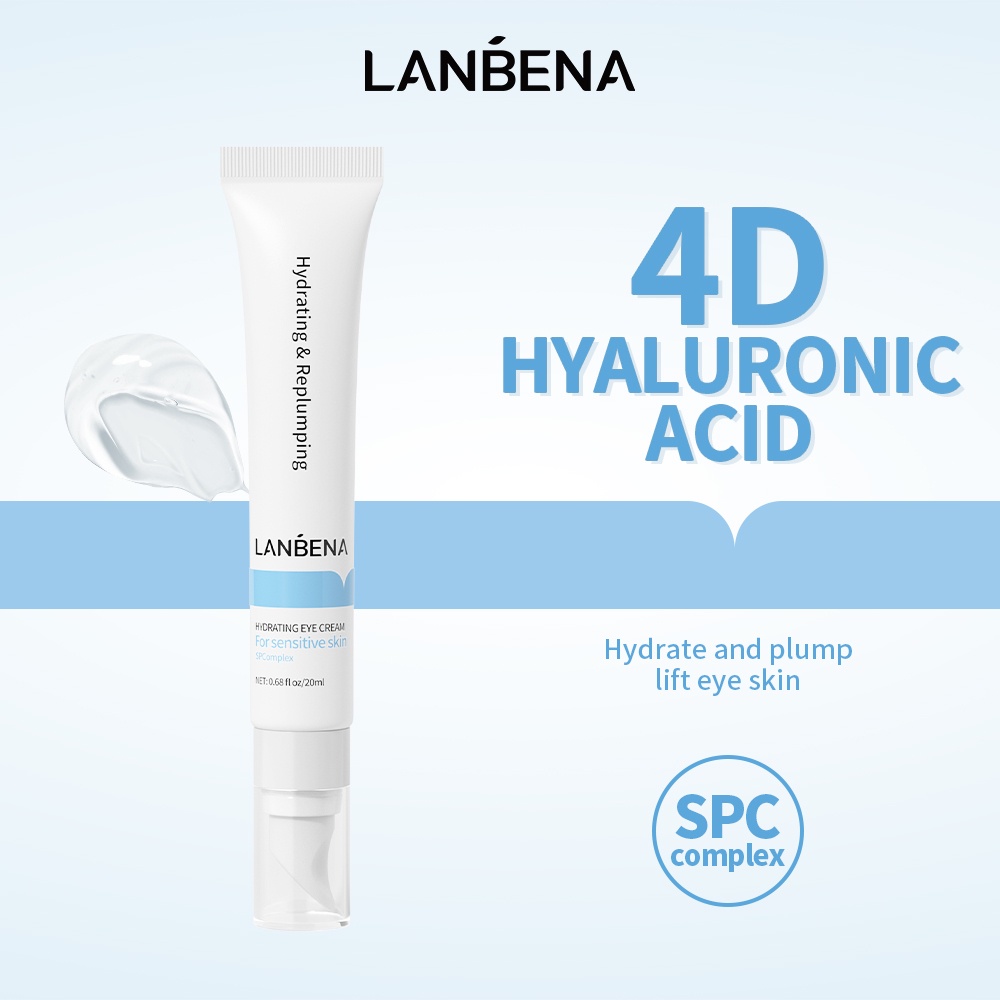 LANBENA 4D Hyaluronic Acid Hydrating Eye Serum Hydrate Throughout The