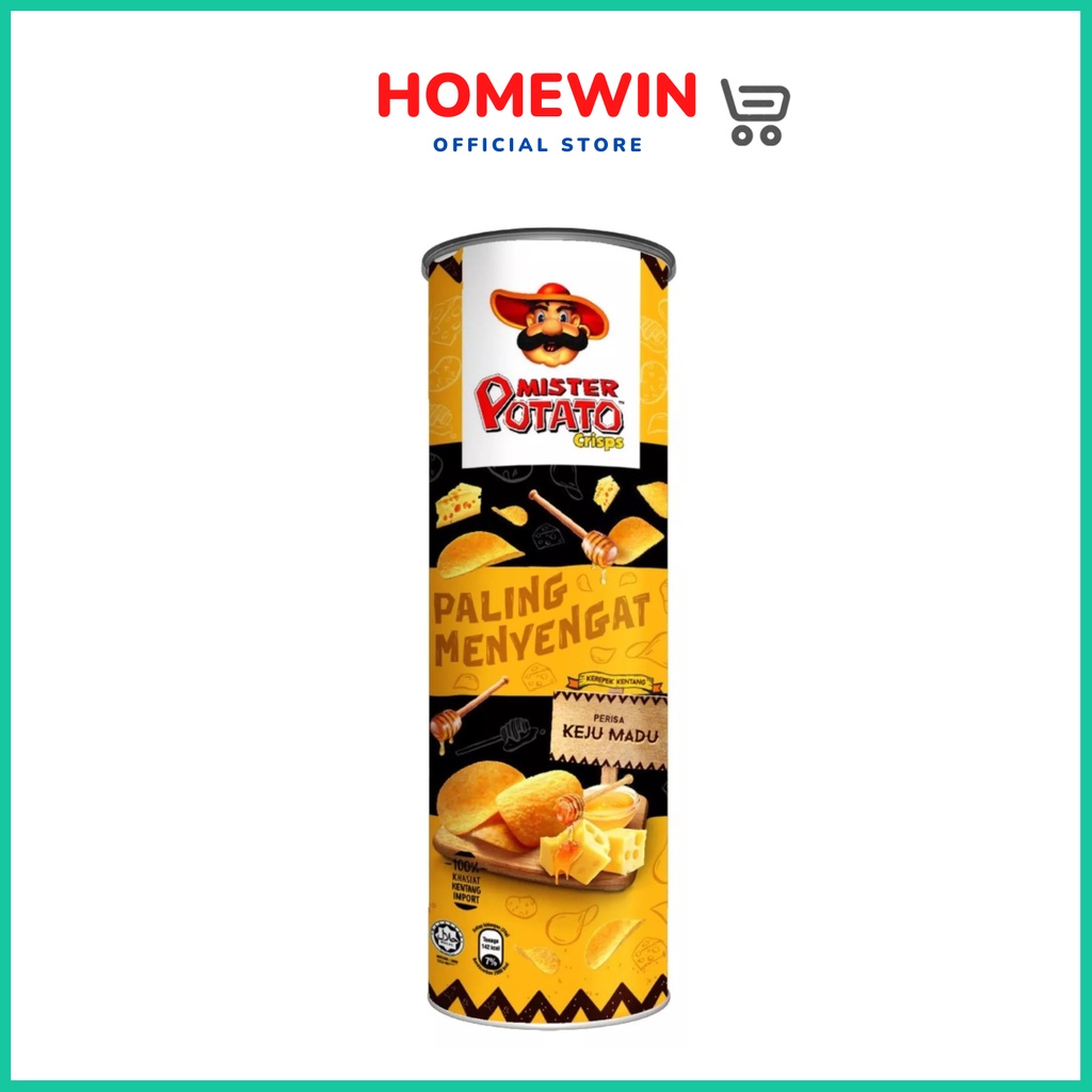 Mister Potato Crisps Honey Cheese Flavour (145g) Shopee Malaysia