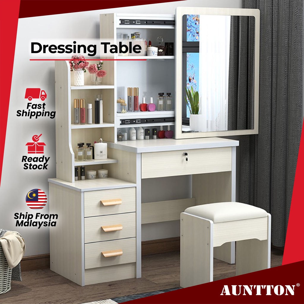 High Quality Modern Vanity Dressing Table Bedroom Makeup Table Storage