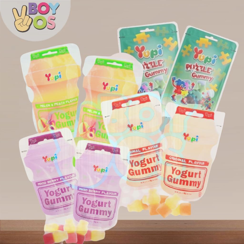 YUPI YOGURT GUMMY 40g 1pcs Shopee Malaysia