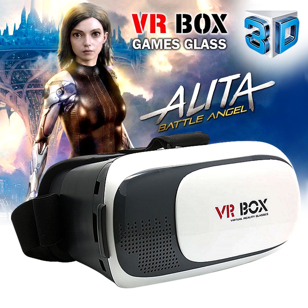 VR Box 2.0 3D View Virtual Reality Glasses Headset Gear Theater Panorama For Smartphones