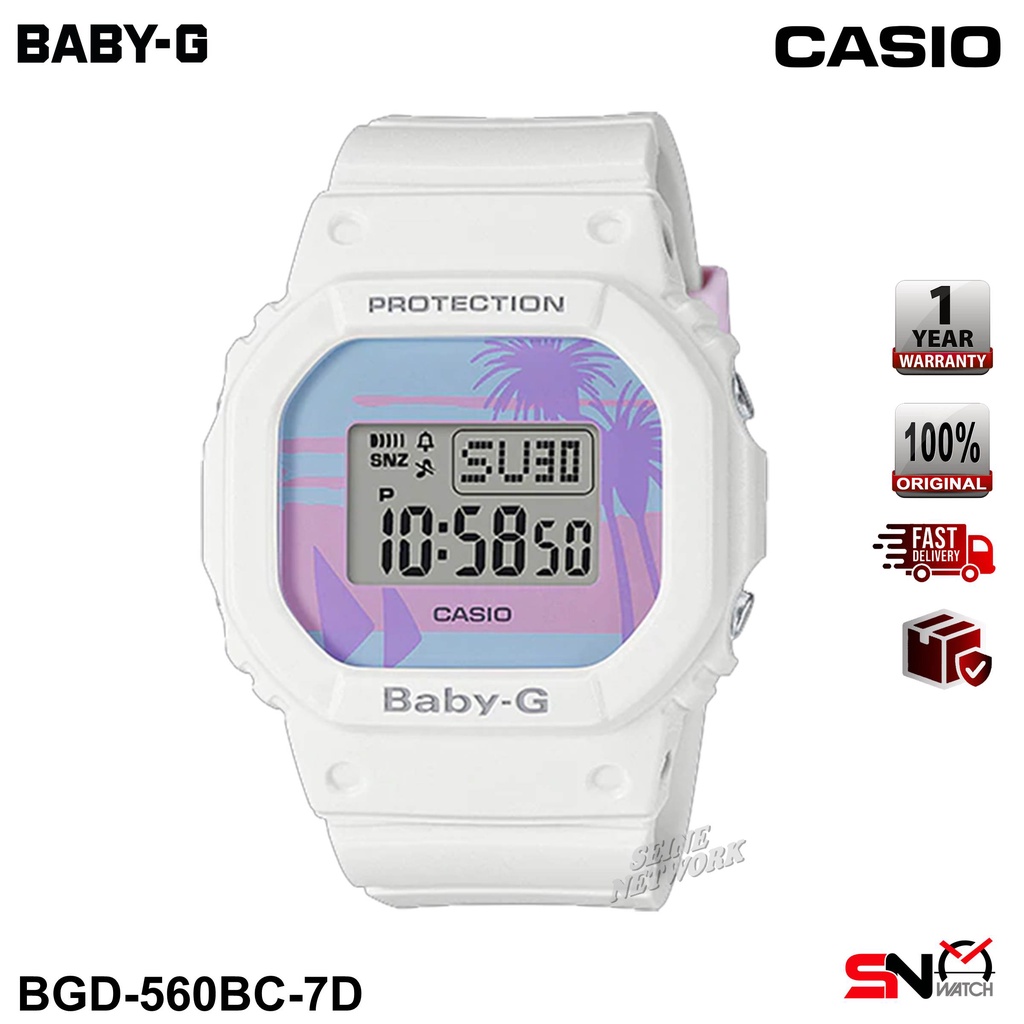 Jam casio best sale baby g original