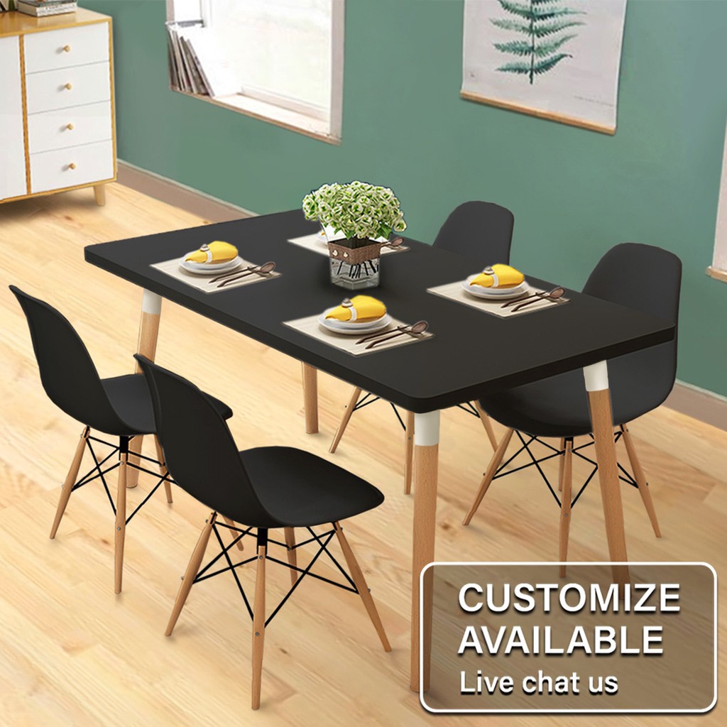 FREE SHIPPING !!! READY STOCK Dining Table Set/ Meja Makan / Study Table / Balcony/ 餐桌