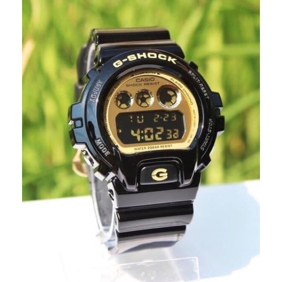 Dw6900 CB1 G shock Black Gold dw 6900 Hitam jam tangan lelaki men watch