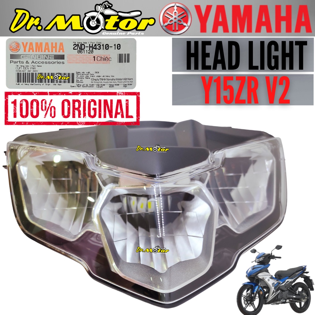 Y15ZR V2 Y15 Headlamp HEADLIGHT HEAD LAMP LIGHT LAMPU DEPAN FRONT LED