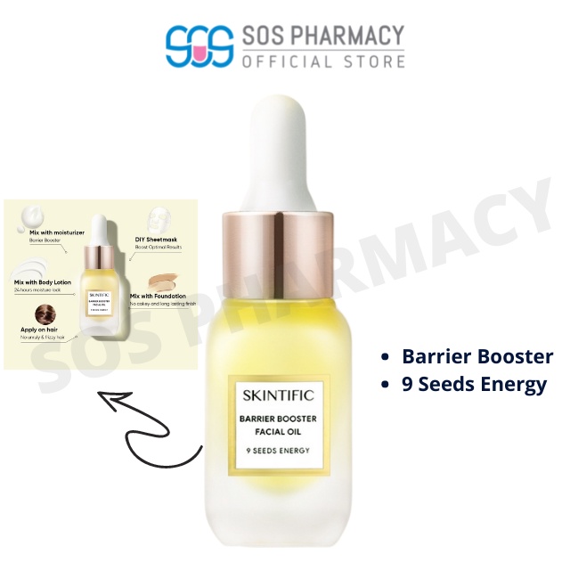 SKINTIFIC Barrier Booster Facial Oil (10ml) Shopee Malaysia