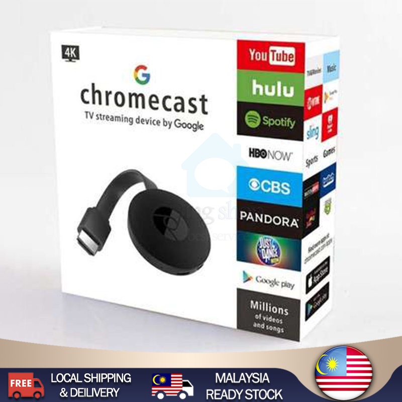 【ready stock】G2 Chromecast TV Streaming Wireless Miracast Google HDMI Dongle Display Adapter 投屏器/投影儀小型家用