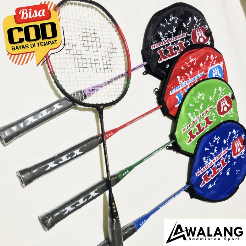 Badminton Racket Child badminton Racket Child badminton Racket YTY bonus cover Shopee Malaysia