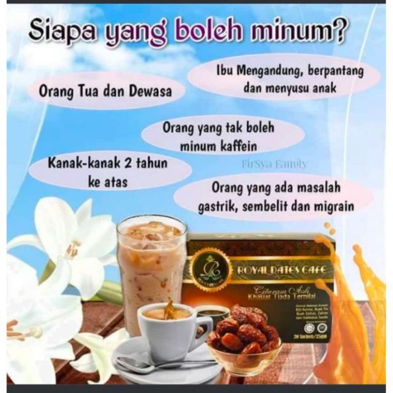 royal dates cafe tanpa kafein(READYSTOCK)POST EVERYDAY