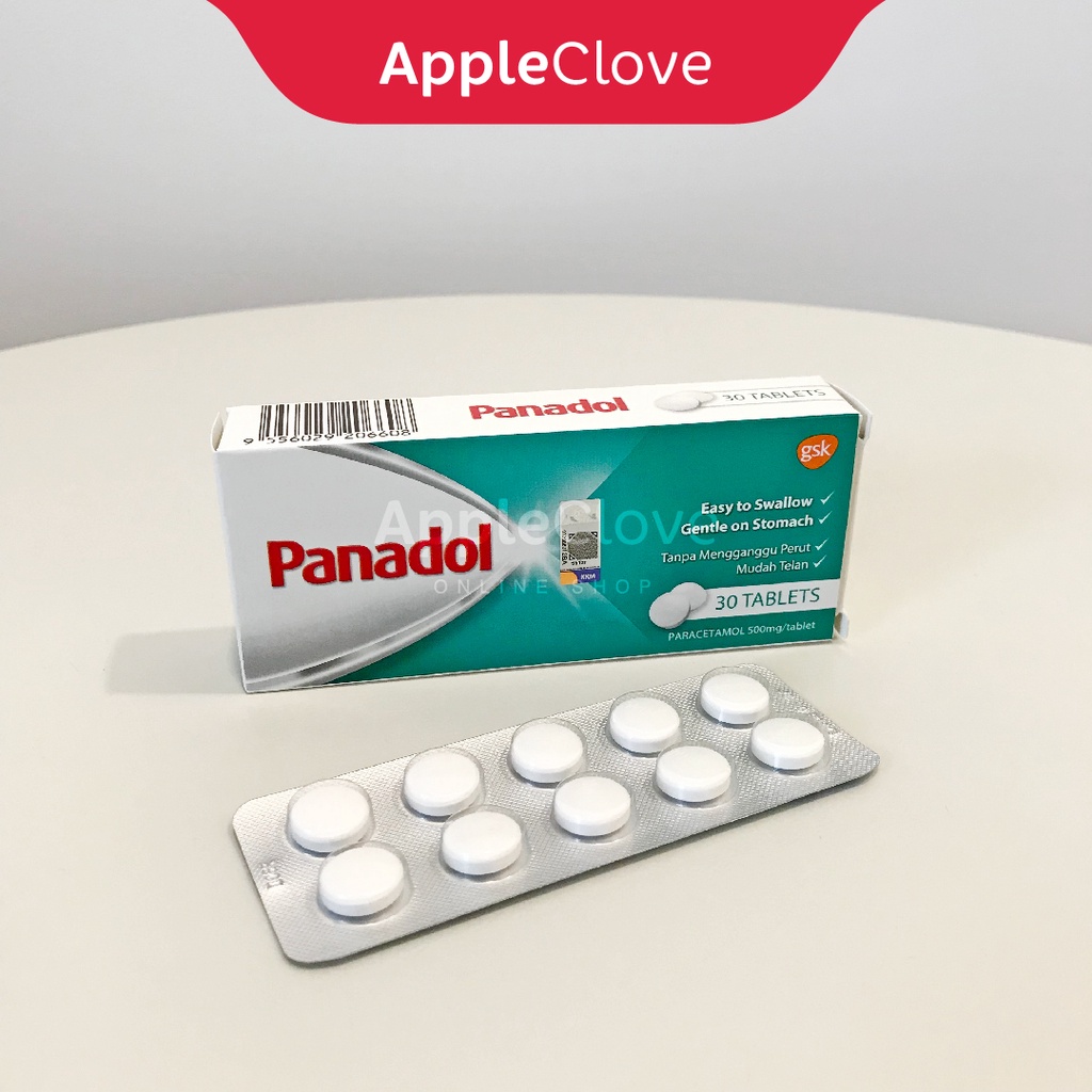 Panadol Regular 500mg Tablet Paracetamol 500mg 30 Tablet Shopee Malaysia