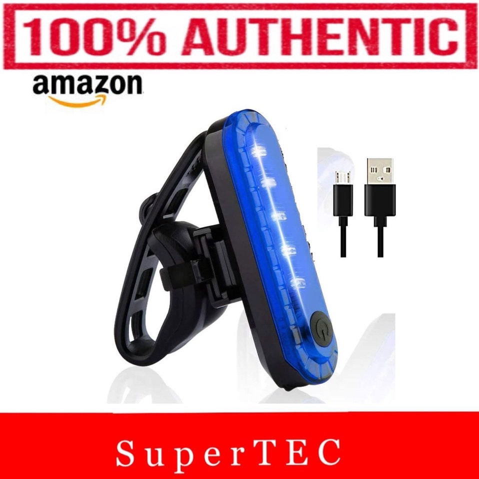 Volcano Eye Bike Tail Light 1pcs Ultra Bright USB Rechargeable Bicycle Taillights High Intensity